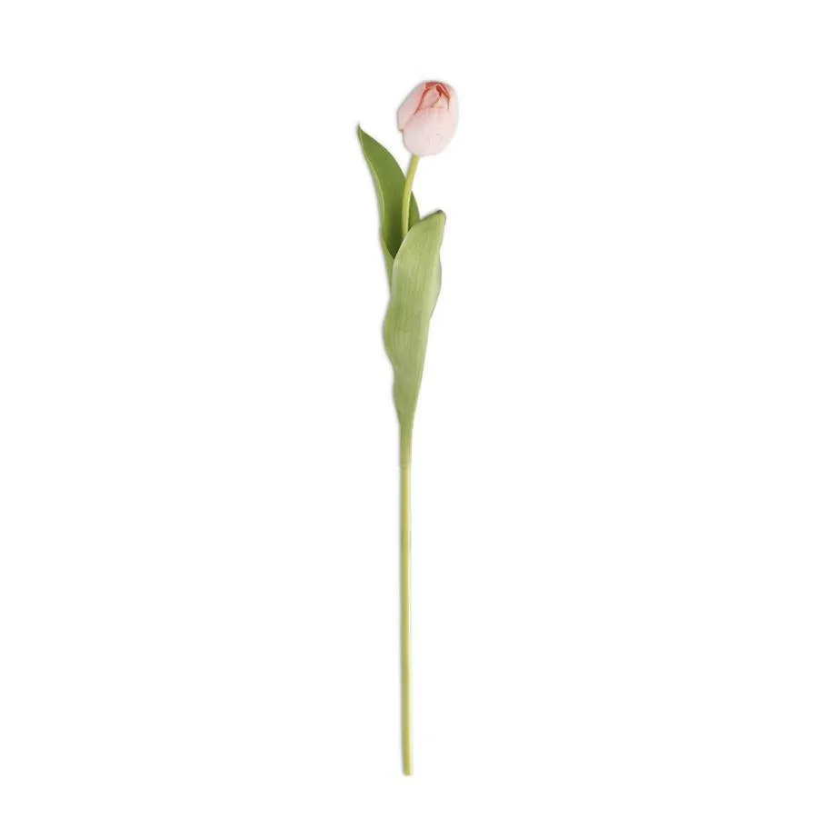 26.75" Silk with Real Touch Single Tulip Stem